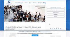 Desktop Screenshot of marketingclubberlin.de
